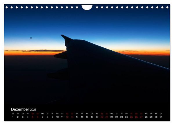 Produktbild: Leidenschaft Flugzeuge (Wandkalender 2026 DIN A4 quer), CALVENDO Monatskalender
