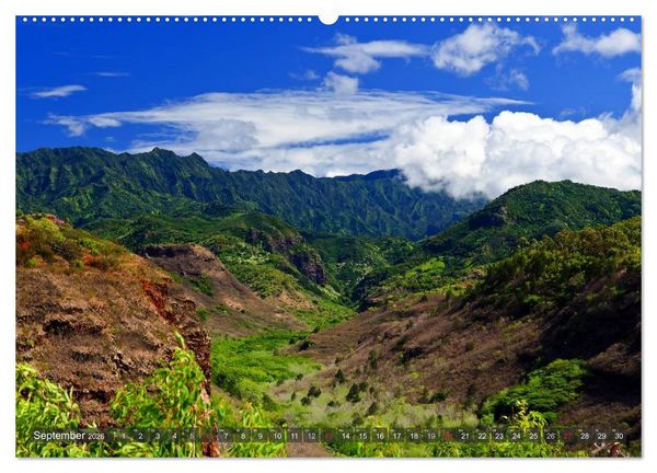 Produktbild: Hawaii - Inseln am anderen Ende der Welt (hochwertiger Premium Wandkalender 2026 DIN A2 quer), Kunstdruck in Hochglanz