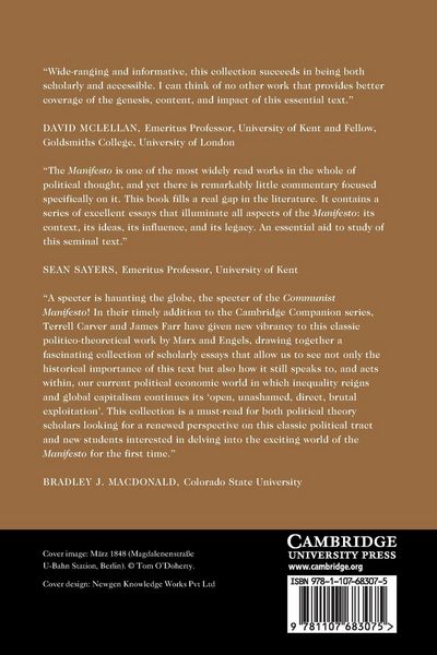 Produktbild: The Cambridge Companion to The Communist Manifesto