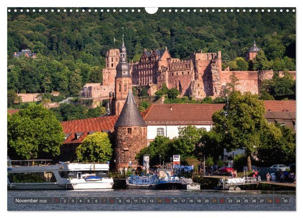 Produktbild: Mein Heidelberg - Unterwegs zwischen Neckar und Altstadt (Wandkalender 2026 DIN A3 quer), CALVENDO Monatskalender