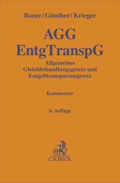 Produktbild: Allgemeines Gleichbehandlungsgesetz und Entgelttransparenzgesetz. AGG EntgTranspG