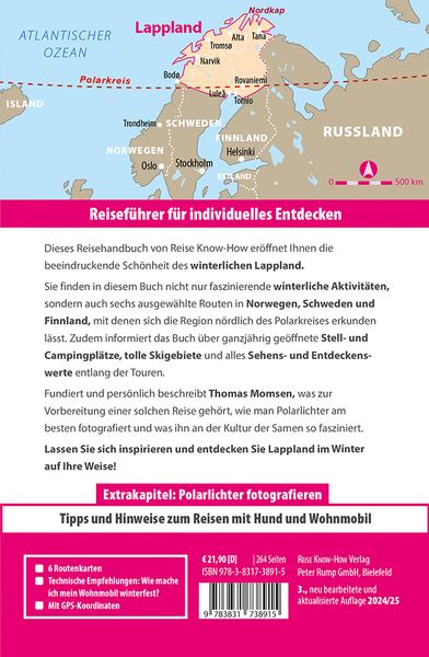 Produktbild: Reise Know-How Reiseführer Durch Lappland im Winter