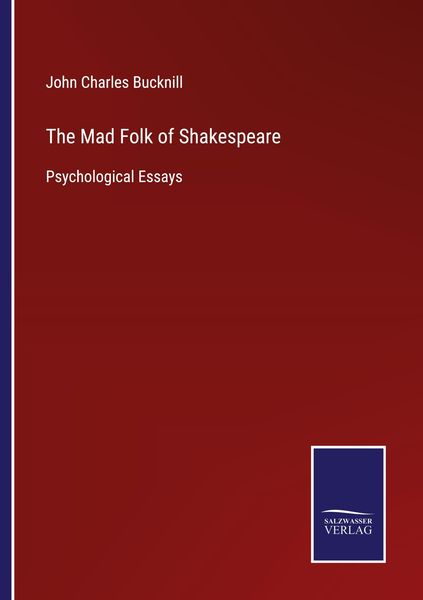 Produktbild: The Mad Folk of Shakespeare
