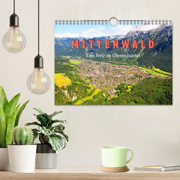 Produktbild: MITTENWALD Eine Perle im Oberen Isartal (Wandkalender 2027 DIN A4 quer), CALVENDO Monatskalender