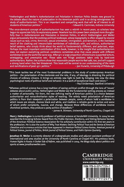 Produktbild: Authoritarianism and Polarization in American Politics