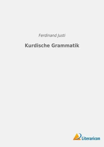 Produktbild: Kurdische Grammatik