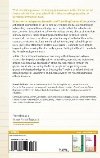 Produktbild: Education in Indigenous, Nomadic and Travelling Communities