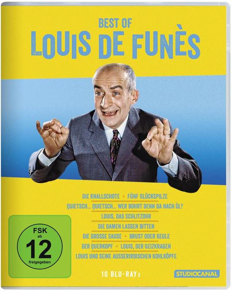 Best of Louis de Funes [10 BRs]