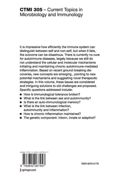 Produktbild: Current Concepts in Autoimmunity and Chronic Inflammation
