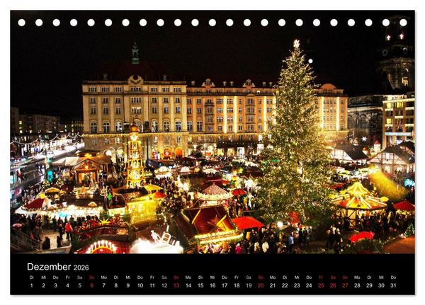 Produktbild: Dresden und Umgebung (Tischkalender 2026 DIN A5 quer), CALVENDO Monatskalender