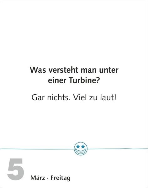 Produktbild: Beste Witze Tagesabrei&szlig;kalender 2027