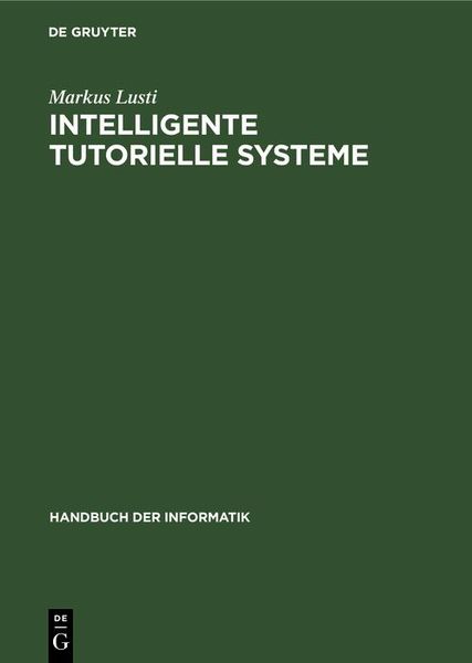 Produktbild: Intelligente tutorielle Systeme