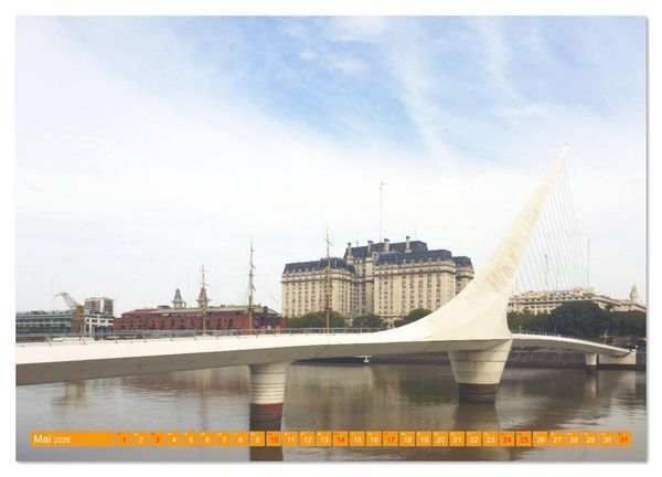 Produktbild: Buenos Aires - Moderne und Tradition (Wandkalender 2026 DIN A2 quer), CALVENDO Monatskalender