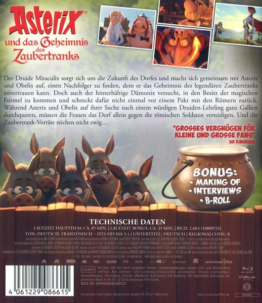 Produktbild: Asterix und das Geheimnis des Zaubertranks