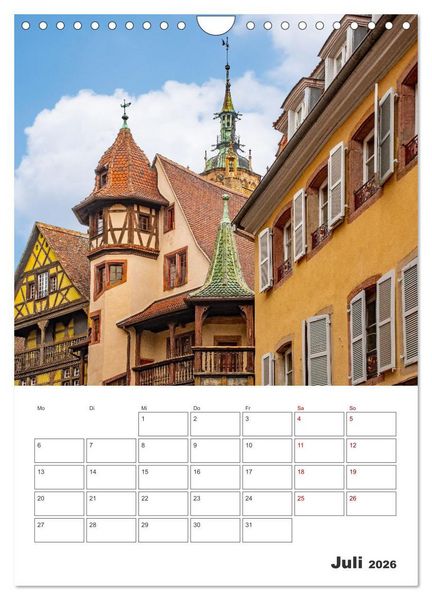 Produktbild: Colmar - Impressionen (Wandkalender 2026 DIN A4 hoch), CALVENDO Monatskalender