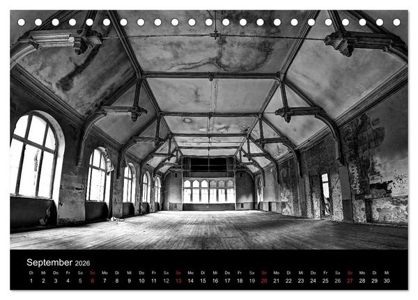Produktbild: lost beauty (Tischkalender 2026 DIN A5 quer), CALVENDO Monatskalender