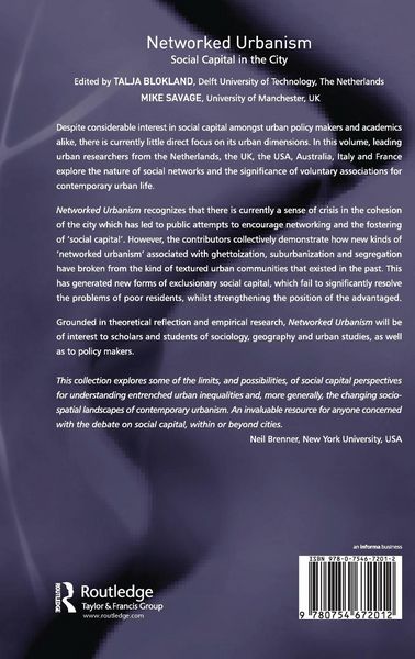 Produktbild: Networked Urbanism
