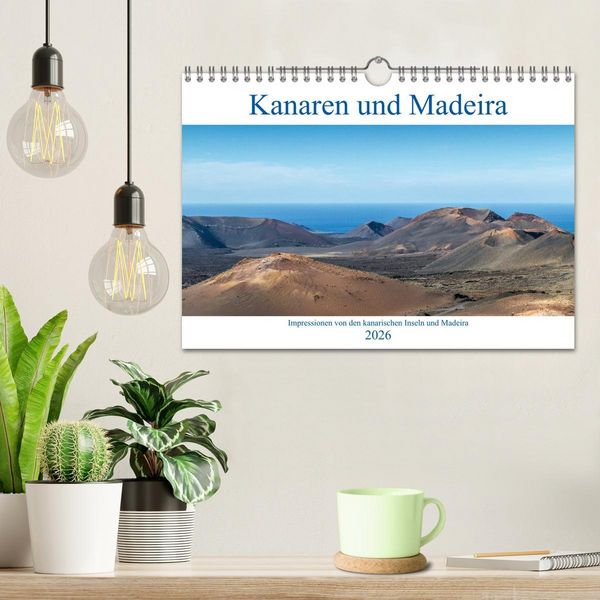 Produktbild: Kanaren und Madeira (Wandkalender 2026 DIN A4 quer), CALVENDO Monatskalender