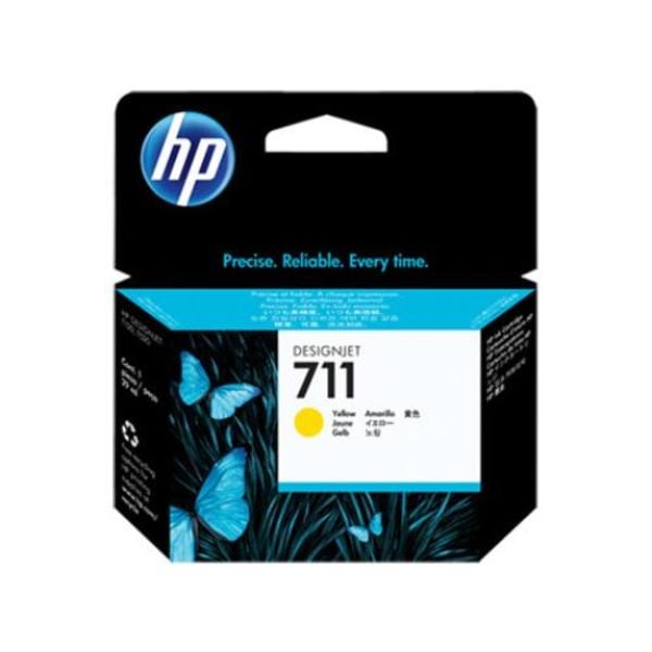 HP Tintenpatrone 711 yellow