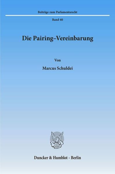 Produktbild: Die Pairing-Vereinbarung.