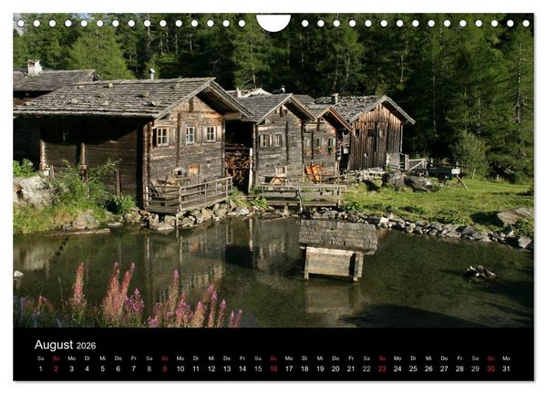 Produktbild: Osttiroler Impressionen (Wandkalender 2026 DIN A4 quer), CALVENDO Monatskalender