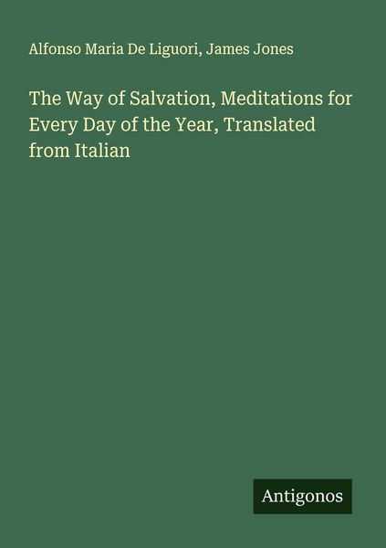 Produktbild: The Way of Salvation, Meditations for Every Day of the Year, Translated from Italian