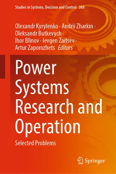 Produktbild: Power Systems Research and Operation