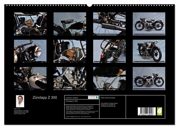 Produktbild: Z&uuml;ndapp Z 300 (hochwertiger Premium Wandkalender 2026 DIN A2 quer), Kunstdruck in Hochglanz