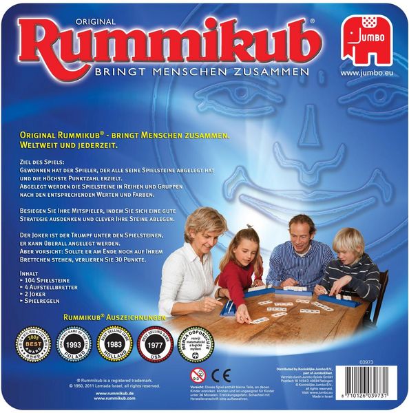 Produktbild: Original Rummikub in Metalldose