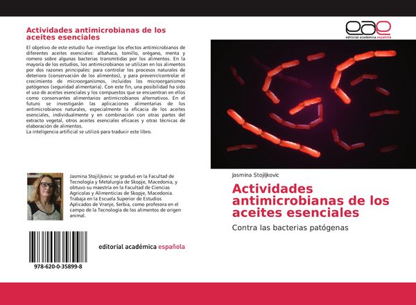 Produktbild: Actividades antimicrobianas de los aceites esenciales