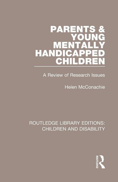 Produktbild: Parents and Young Mentally Handicapped Children