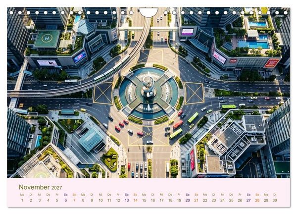 Produktbild: Roundabouts - Kreisverkehre (Wandkalender 2027 DIN A4 quer), CALVENDO Monatskalender
