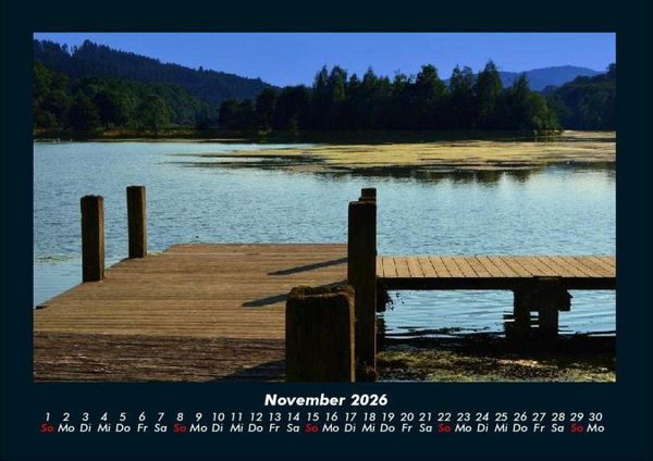 Produktbild: Landschaftskalender 2026 Fotokalender DIN A4