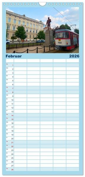 Produktbild: Familienplaner 2026 - Streifz&uuml;ge durch Arad mit 5 Spalten (Wandkalender, 21 x 45 cm) CALVENDO