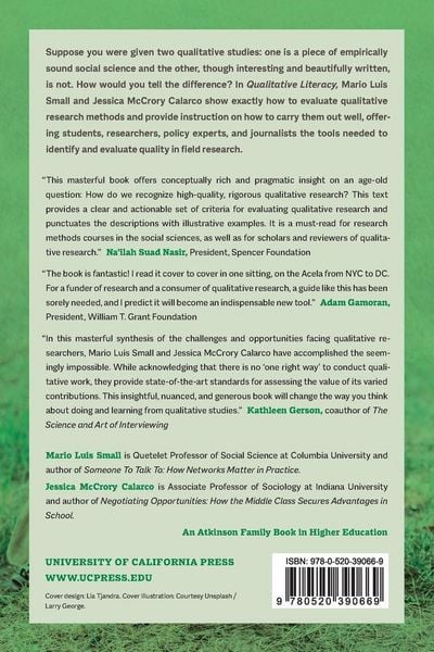 Produktbild: Qualitative Literacy