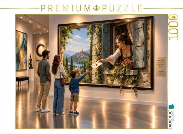 CALVENDO Puzzle Februar | 1000 Teile Lege-Größe 64 × 48 cm Foto-Puzzle für glückliche Stunden