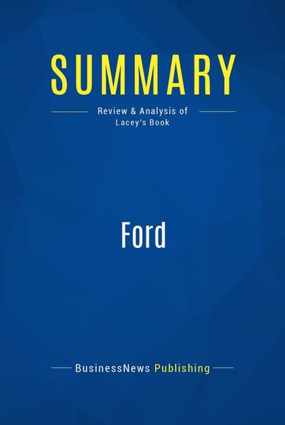 Produktbild: Summary: Ford