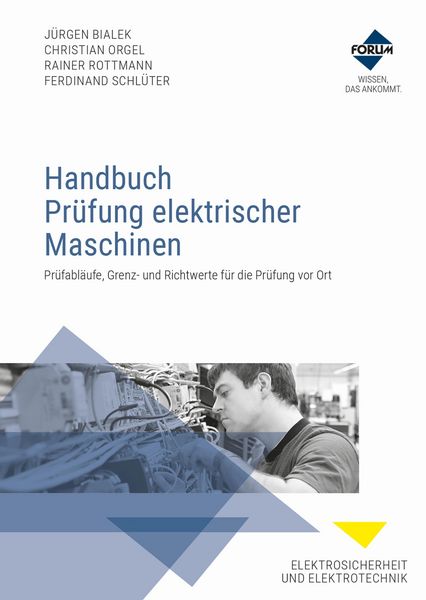 Produktbild: Handbuch Pr&uuml;fung elektrischer Maschinen