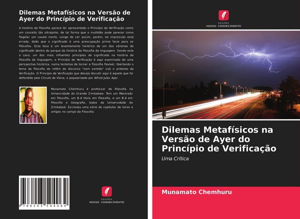 Produktbild: Dilemas Metaf&iacute;sicos na Vers&atilde;o de Ayer do Princ&iacute;pio de Verifica&ccedil;&atilde;o