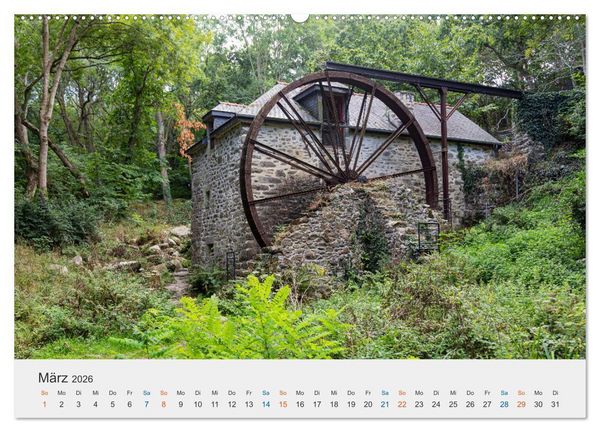 Produktbild: Cornouaille - Ein Ausflug in den S&uuml;dwesten der Bretagne (hochwertiger Premium Wandkalender 2026 DIN A2 quer), Kunstdruck in Hochglanz