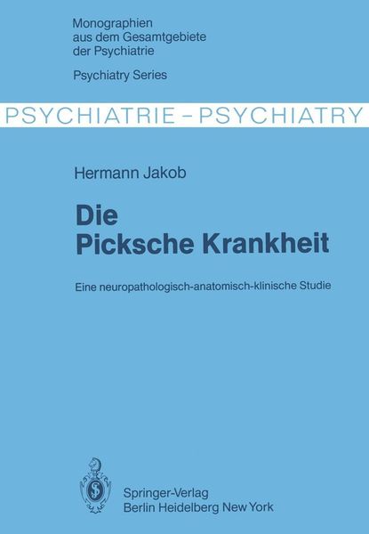 Produktbild: Die Picksche Krankheit