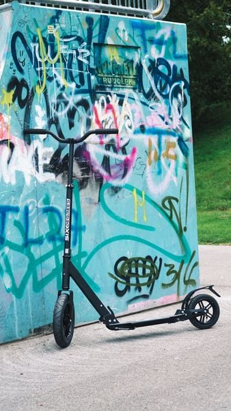 Produktbild: SIX DEGREES Alu Scooter All Terrain schw