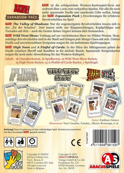 Produktbild: BANG! Expansion Pack Erweiterung