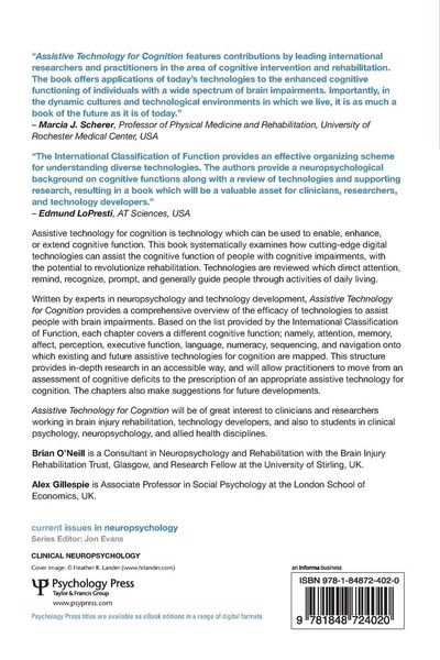 Produktbild: Assistive Technology for Cognition