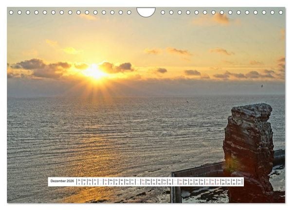 Produktbild: Hochsee-Insel Helgoland (Wandkalender 2026 DIN A4 quer), CALVENDO Monatskalender