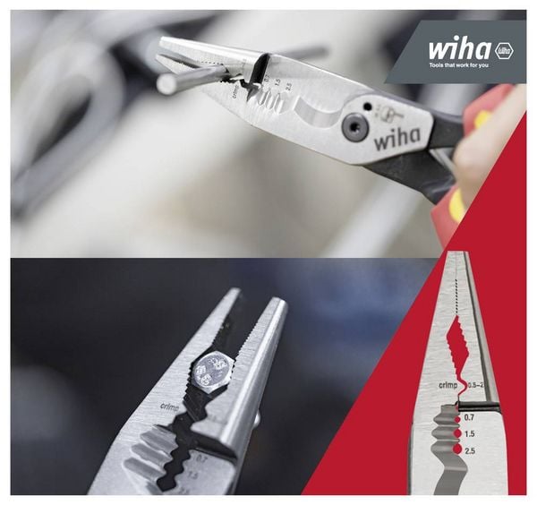 Produktbild: Wiha 45705 Universal Multifunktionszange 209mm