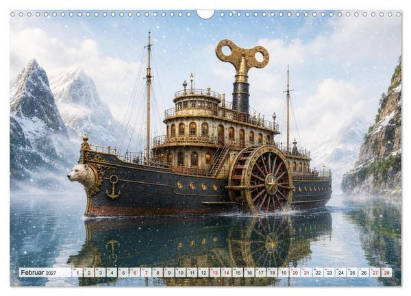 Produktbild: Aufgezogen und abgelegt (Wandkalender 2027 DIN A3 quer), CALVENDO Monatskalender