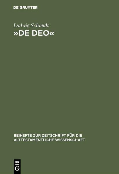 Produktbild: 'De Deo'