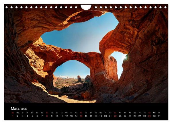 Produktbild: USA S&uuml;d-West (Wandkalender 2026 DIN A4 quer), CALVENDO Monatskalender