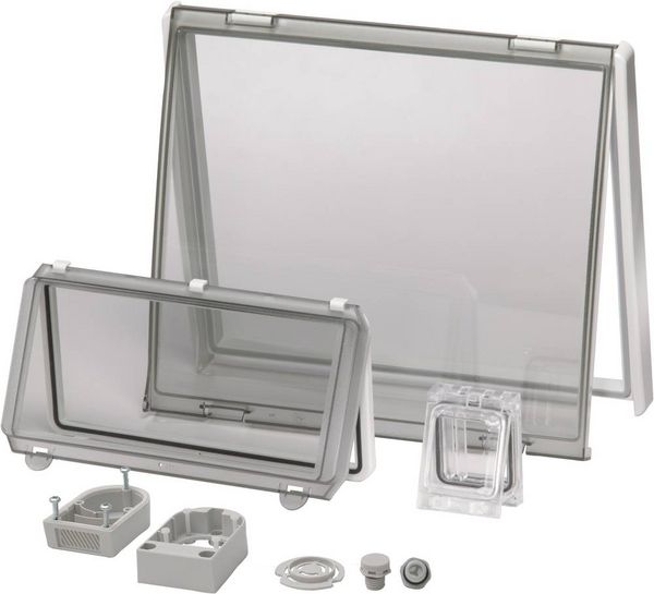 Produktbild: Fibox L 43 II 4512298 Sichtfenster klappbar (L x B) 331mm x 277mm Polycarbonat 1St.